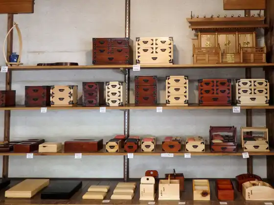 Folk handicraft of Magome