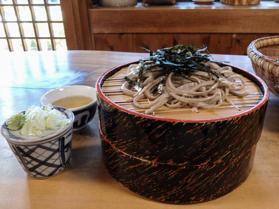 馬篭のそば